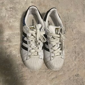 Adidas Superstar women’s shoes.